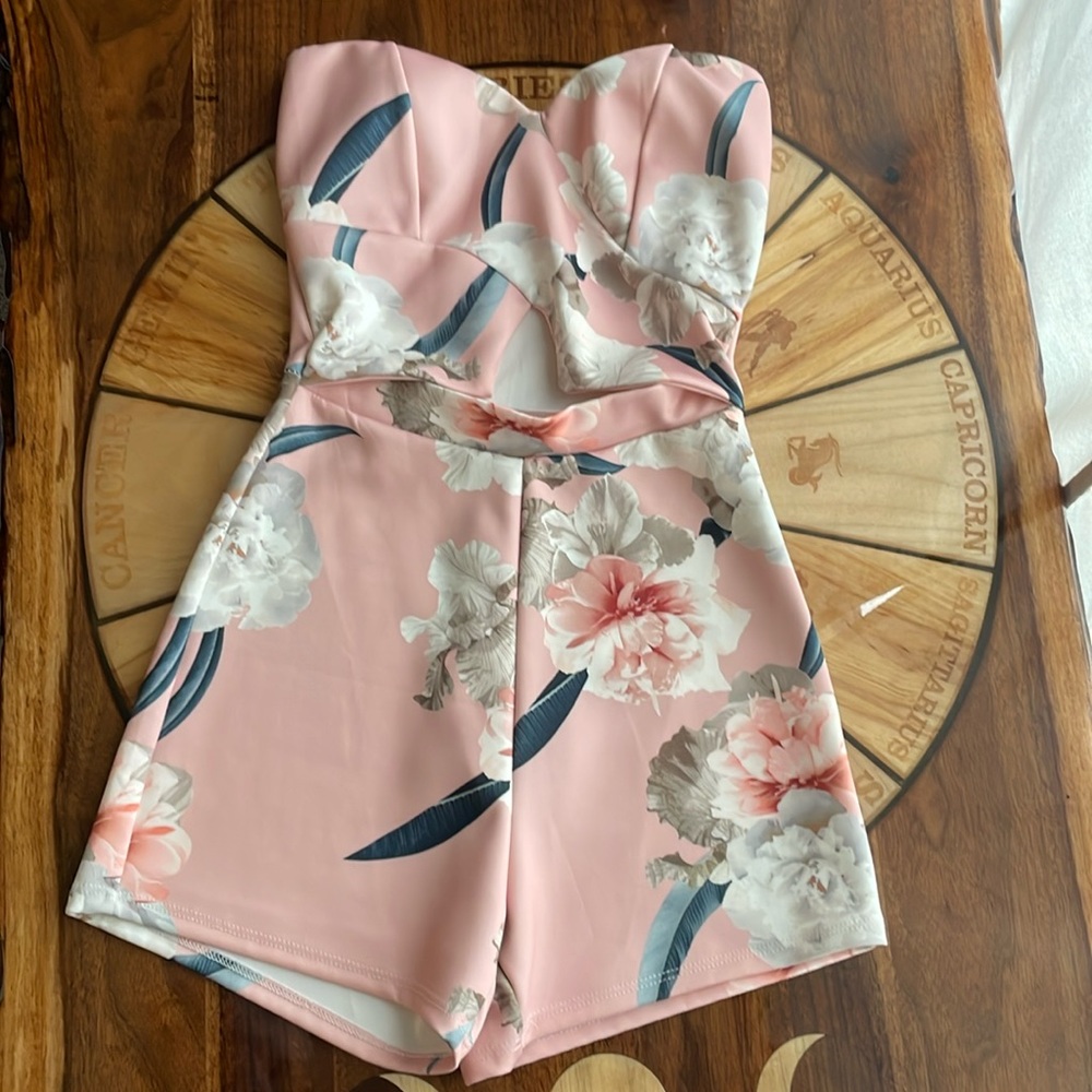 Floral one piece